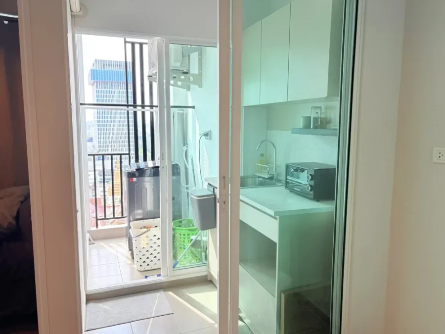 ให้เช่า Regent Home Bangna ห้องมุมให้ความเป็นส่วนตัว วิวโล่ง ไม่บล็อค เฟอร์ครบ หิ้วกระเป๋าเข้าอยู่ได้เลยจ้า