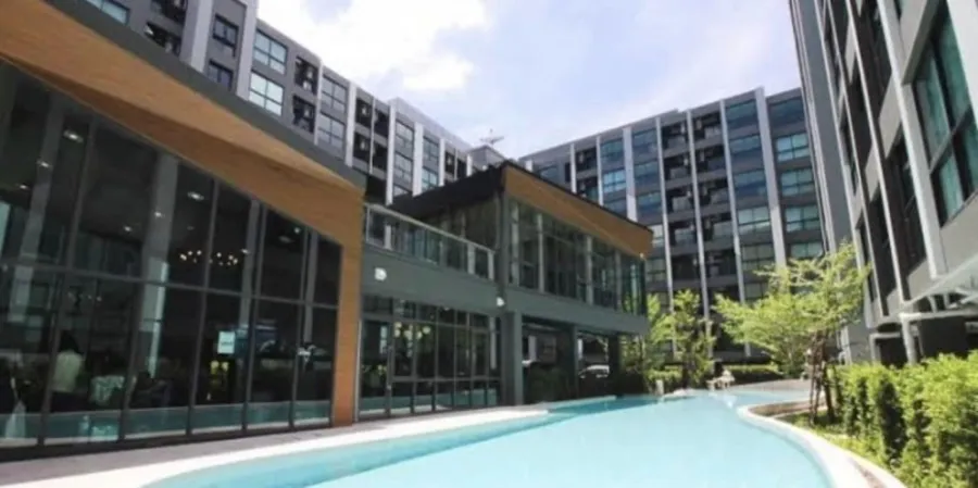 Condo for sale, rent, The Excel Ladprao-Sutthisan Partition room is private. Fully furnished + electrical appliances