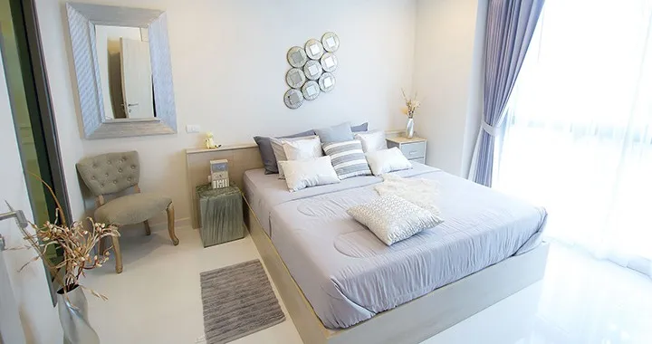 ขาย The Cloud Pattaya 1 ห้องนอน 1 ห้องน้ำ ติดวอลเปเปอร์อย่างดี เฟอร์นิเจอร์ครบครัน จองเลย