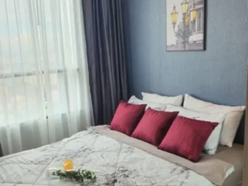 For rent: Knightsbridge Collage Ramkhamhaeng, beautifully decorated room, comes with a lot of usable space, fully furnished, book now. images