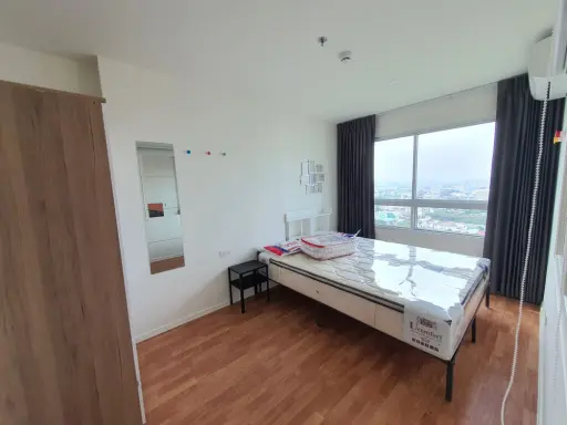 For rent!! Condo Lumpini Ville Phatthanakan-Srinakarin, beautiful room, good location, convenient transportation, don't miss it!!