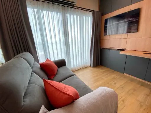 For rent: The Parkland Taksin-Thapra 18, swimming pool view, fully furnished, ready to move in, reserve now. images