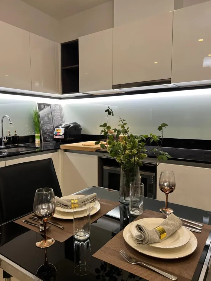 For sale Quinn Condo Ratchada 17 ห้องแต่งสวย พร้อมสิงอำนวยความสะดวกครบ ซื้อเลยจ้าอย่ารอช้า