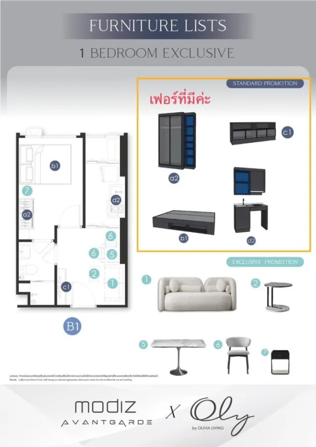 ขายดาวน์ Modiz Avantgarde .ชั้น 14 ตำแหน่ง 19 โครงการน่าอยู่ สนใจรีบจับจองเลย ห้ามพลาด