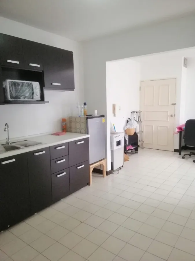 For rent: Baan Suan Thon PhutthaBucha 47, 2nd floor. Spacious living area, fully furnished. Just bring your bags and move in!