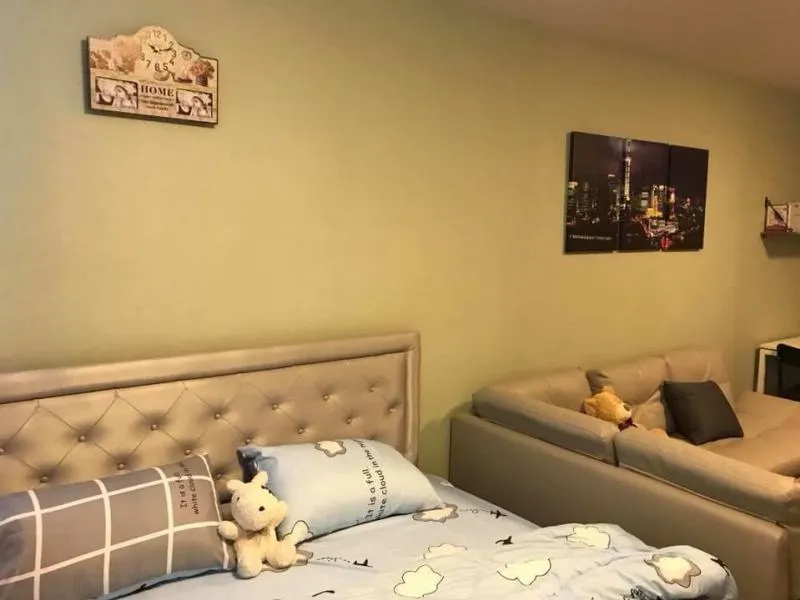 Urgent for rent !! D Condo Campus Resort Bangna, beautiful room, fully furnished, ready to move in, book now !!