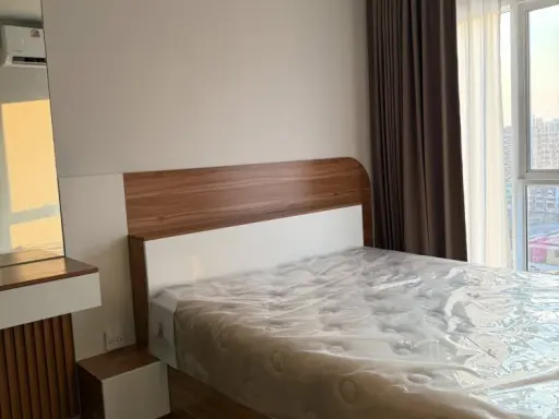 Rent now! Regent Home Bangna. Nice room, complete amenities, high-quality built-in furniture. Book quickly, don't wait!