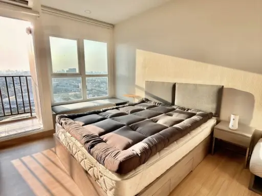 For rent Supalai Veranda Ramkhamhaeng ห้อง Studio ชั้น 27 ได้วิวสูง เฟอร์ เครื่องใช้ไฟฟ้าครบ มาจองเลย อย่ารอช้า