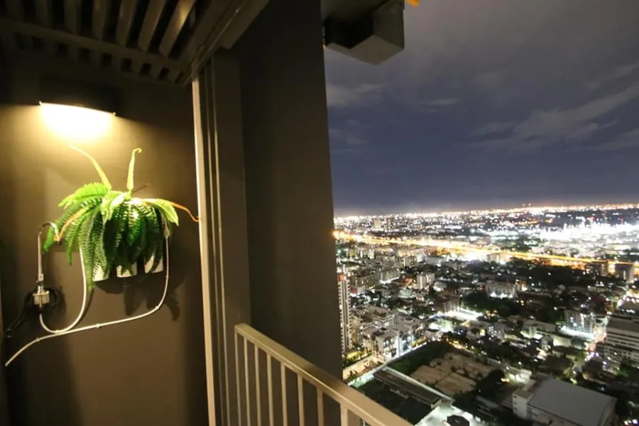 For sale, for rent!! Condo The Line Sukhumvit 101, beautiful room, full furniture, Chao Phraya River view, book now!!