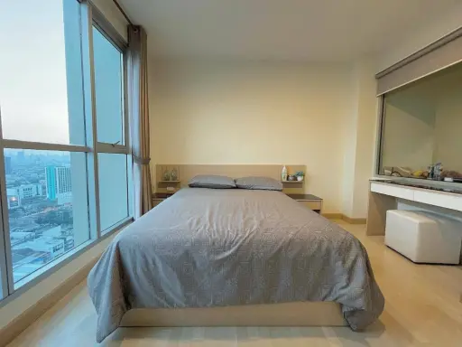 Condo for rent, Rhythm Ratchada, ready to move in, 26th floor, high view, great price, hurry up and reserve now, don't miss out.