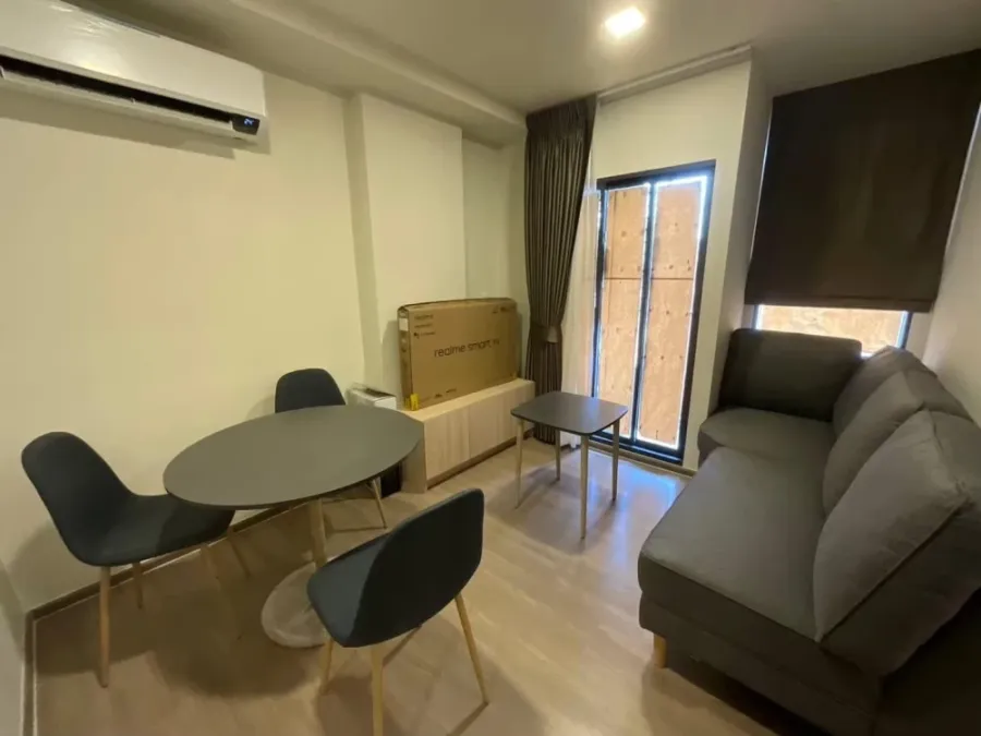 ให้เช่า The Muve Bangna ชั้น 8 ห้องมุม สุดทางเดิน ตกแต่งครบ รีบมาจับมาจองก่อนพลาดโอกาส