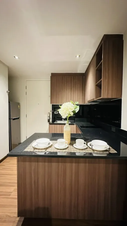 Selling U Charoen Residence Town in Town, a minimalist condo with a private atmosphere. Ready to move in.
