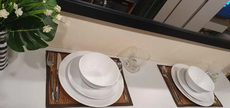 Condo for rent, The Base Saphan Mai, nice room, fully furnished, complete with electrical appliances, great price, hurry up and reserve it.