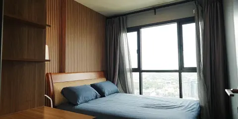 ให้เช่า The Base Park West ชั้น 39 วิวพระโขนง โซฟานุ่มนั่งสบาย ห้องกั้นเป็นสัดส่วน ไม่จองไม่ได้แล้ว