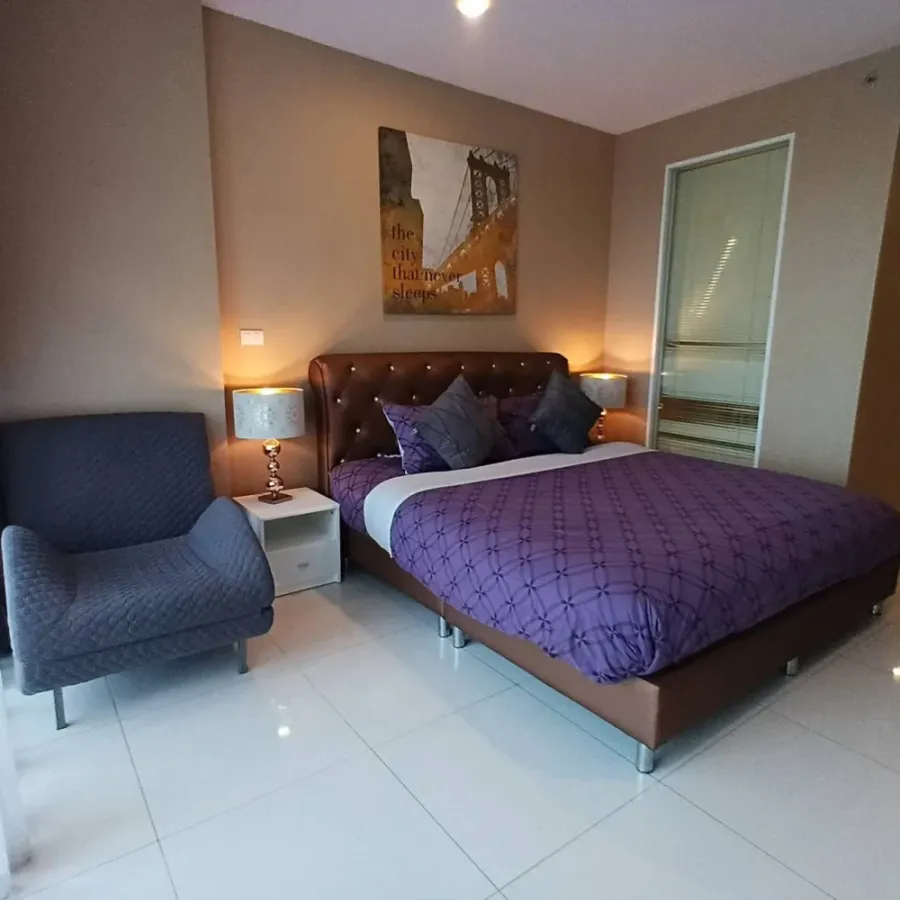 ให้เช่า The Riviera Wongamat ห้องพร้อมอยู่ เฟอร์ครบ วิวสระ รีบจองเลย