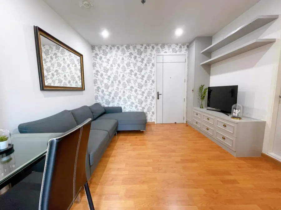 Condo for rent, The President Satorn - Ratchaphruek2, nice room, soft tone, fully furnished, good price, hurry to book