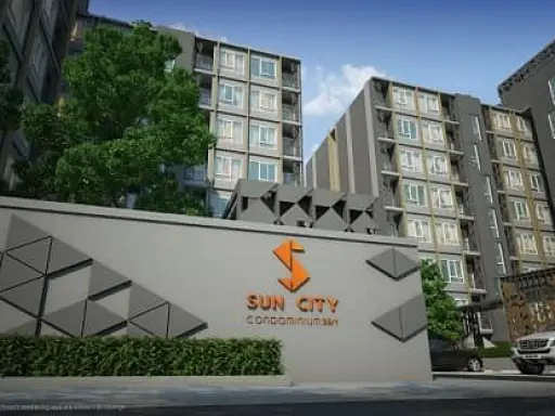 ให้เช่า Sun city condo แยกไฟฉาย ห้องน่าอยู่ สไตล์โมเดิร์น บิ้วอินเฟอร์อย่างดี ราคาน่ารัก รีบจองเลย images