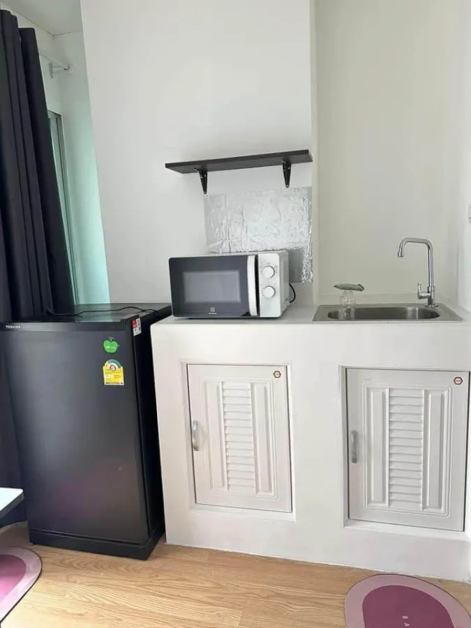 For sale: Lumpini Ville Ramkhamhaeng 60/2, fully furnished, convenient transportation, near food sources, you won't go hungry for sure, move now.