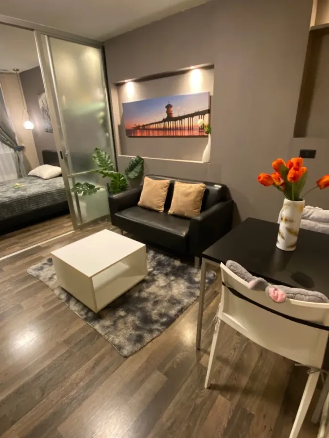 ขาย ให้เช่า Dcondo Sukhumvit 109 ห้องน่าอยู่ ชั้น 3 แต่งสวยคุมโทน ทำเลสุดปัง จองเลย