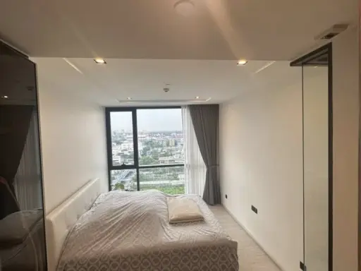 Condo for rent: The Room Sukhumvit 38, ready to move in, 15th floor, central garden floor, next to the garden, garden view and Chao Phraya River, quie