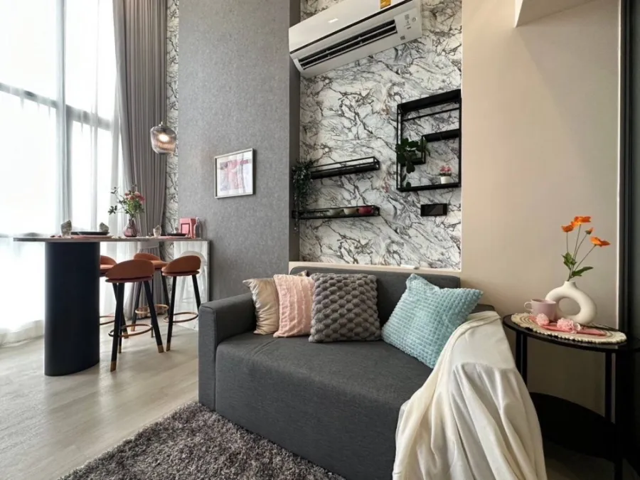 ให้เช่า โมดิซ ลอนซ์ รังสิต ชั้น 32 แบบ 1 Bedroom Vertical suite แต่งครบ น่าอยู่ จองเลย ด่วนๆ