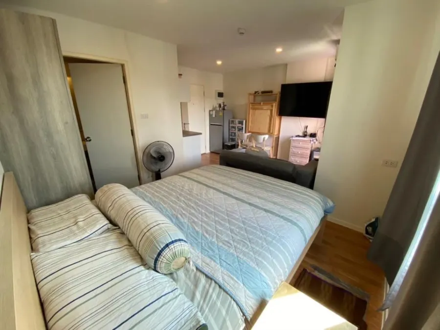 Sell Lumpini Ville Phranangklao-Riverville nice looking room Fully furnished + electrical appliances, reserve now