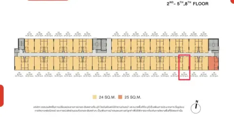 ขายดาวน์ The Origin Bangkae ชั้น 8 ห้องไม่บล็อควิว แถมโครงการดี ส่วนกลางจัดเต็ม จองเลย