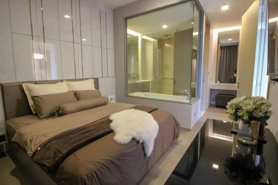 For sale and rent, Lavik Sukhumvit 57, 16th floor, great city view. Fully furnished, great built-in, so good, book now.