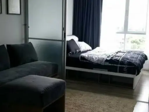 For rent D Condo On Nut - Rama 9, ready to move in, fully furnished, do not wait.