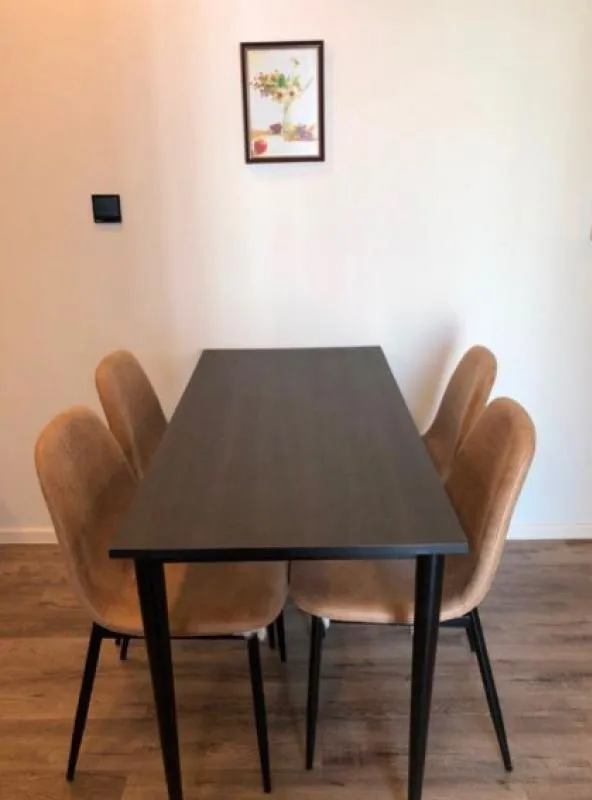 Rent Brown Condo Ratchada Huay Kwang, beautiful room, good view, urgently.