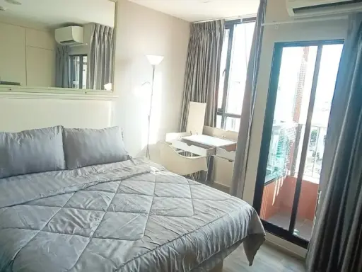 For rent!! Brown Condo Phahon-Saphan Mai, 8th floor, corner room, open view, fully furnished, ready to move in, don't miss it!!