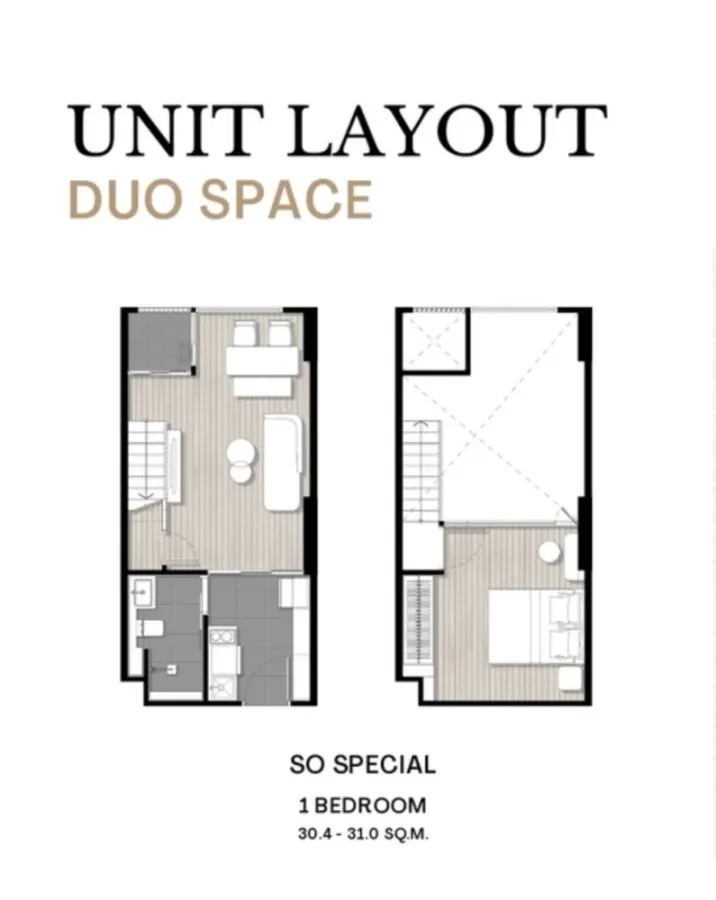 ขายดาวน์ SO Origin Siriraj 1 ห้องนอน 1 ห้องน้ำ เพดานสูง โปร่งโล่ง สิ่งอำนวยความสะดวกครบครัน จองเลย