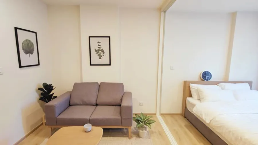 For rent Chambers onnut station ห้องโทนขาว สบายตา ราคาสบายกระเป๋า ครบจบที่นี่ รีบมาจอง
