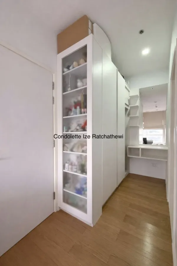 ให้เช่า CondoLette Ize Ratchatewi 1 ห้องนอน 1 ห้องน้ำ เฟอร์และเครื่องใช้ไฟฟ้าครบครัน รีบจองเลยจ้า