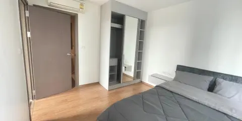 ขาย the base sukhumvit 77 1 Bedroom ห้องมุม หิ้วกระเป๋าใบเดียวเข้าอยู่ได้เลยค่ะ จองได้เลย