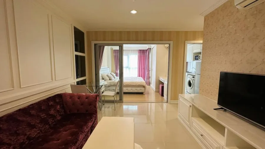 ขาย ให้เช่า แอสปาย สุขุมวิท 48 ชั้นสูงสุด ไม่มีบังวิว ตกแต่งด้วยเฟอร์นิเจอร์บิ้วอินอย่างดี แบบนี้ต้องจอง