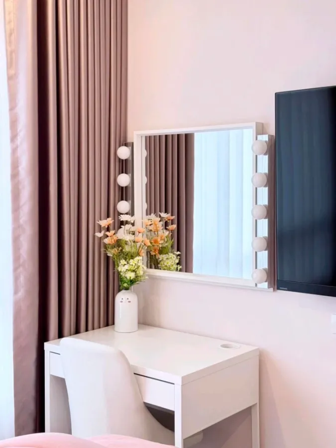 For rent: The President Charan - Yaek Fai Chai Station, beautiful room, fully furnished, ready to move in, reserve now.