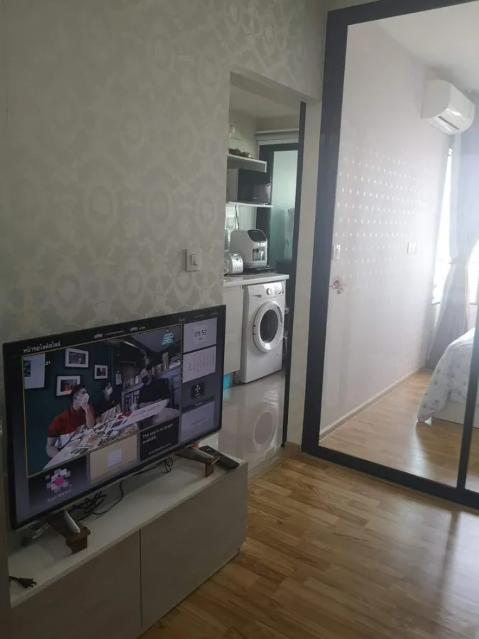Condo for sale, The Cabana Modern Resort, condominium, beautiful view overlooking Bhumibol Bridge. The atmosphere is great!