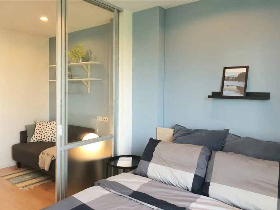 Condo for rent, Lumpini Ville On Nut 46, fully furnished, ready to move in, convenient transportation, friendly price, don't miss it!
