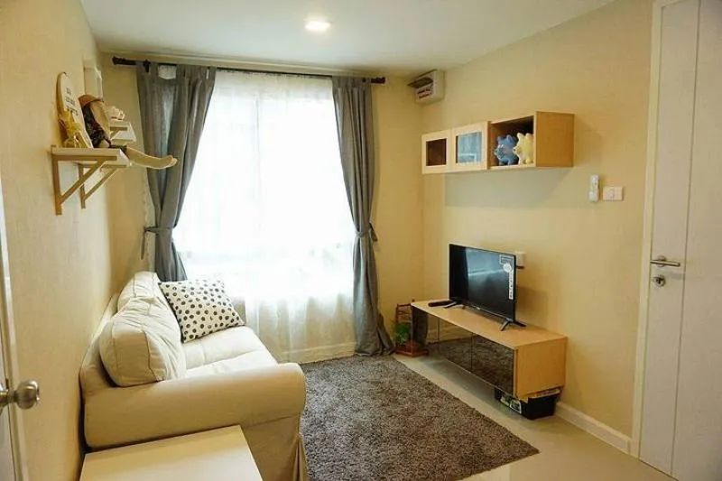 JW Condo @ Donmuang ให้เช่า ห้องหัวมุม แบ่งเป็นสัดส่วน วิวดีไม่โดนแดด
