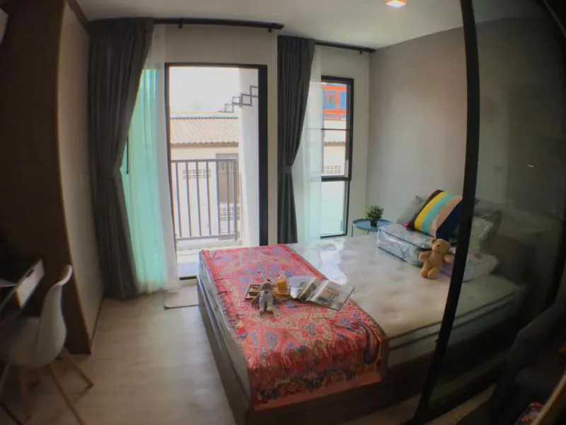 ให้เช่า Kave condo ตรงข้าม ม. กรุงเทพ วิวไม่บล๊อค ห้องสวยแต่งครบ จบที่ห้องเดียว