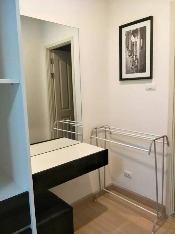 For rent, Supalai Loft, Talat Phlu Station, large room, size 47 sqm., nice decoration, beautiful view, not blocked view, book now