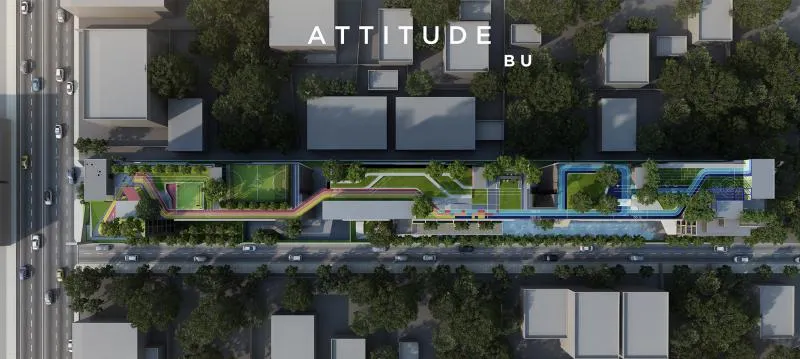 ขายดาวน์ Attitude BU คอนโดใหม่ ตรงข้าม ม.กรุงเทพ(วิทยาเขตรังสิต)
