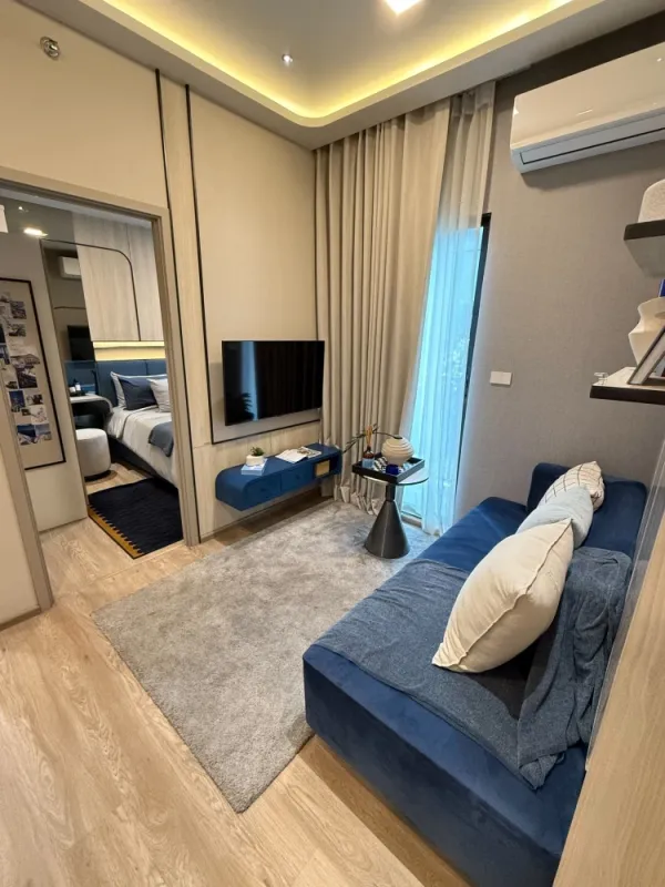 ขายดาวน์ Plum Condo New West Bangyai ชั้น 9 ห้องวิวดี Fully Furnished จองเลยจ้า