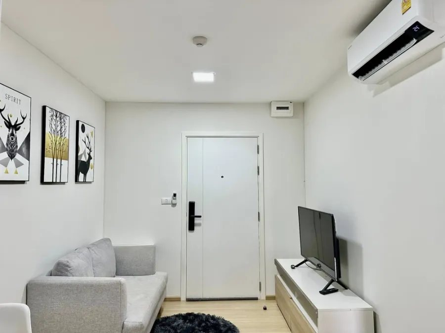 ให้เช่า Plum Condo Rangsit Fresh ชั้น 6 ห้องมุม มาพร้อมการตกแต่งที่ครบครัน จองเลย ด่วนๆ