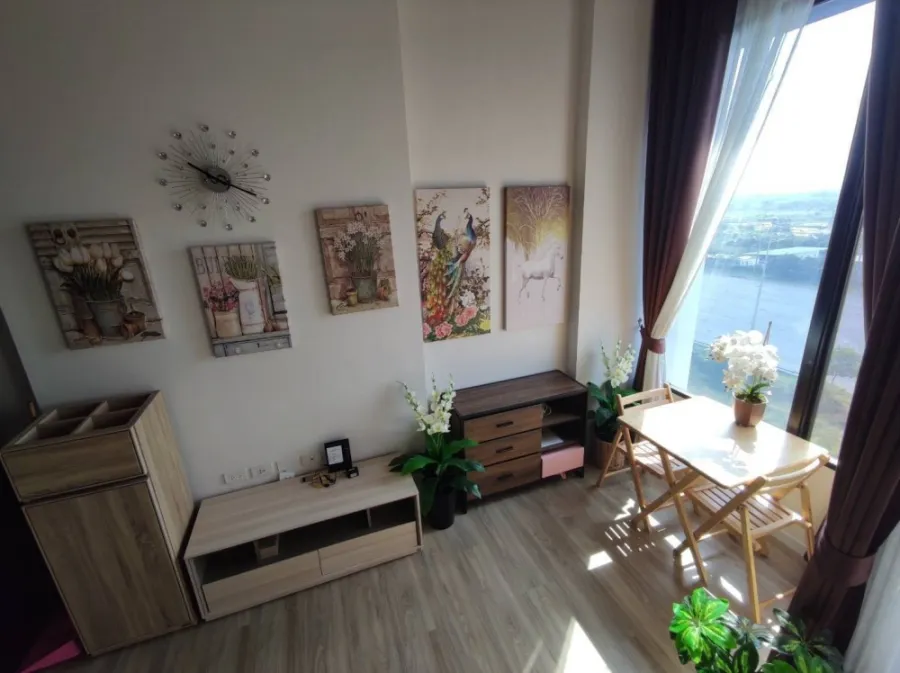 ให้เช่า Blossom Condo @ Fashion Beyond Duplex ตกแต่งครบ ราคาเป็นกันเอง จองลยจ้า