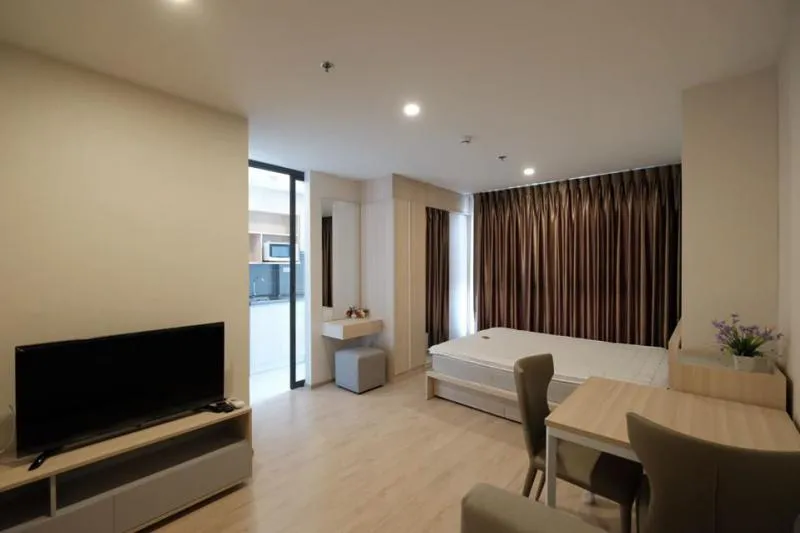 Urgent rent!! Ideo O2 Condo, 26th floor, Building C, beautiful room, fully furnished, ready to move in, book now!!