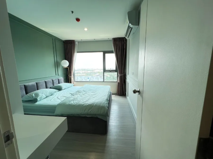 For rent, Aspire Sathorn-Ratchapruek, 14th floor, beautiful room, fully furnished, very cool, if interested, hurry and book now, don't miss out.