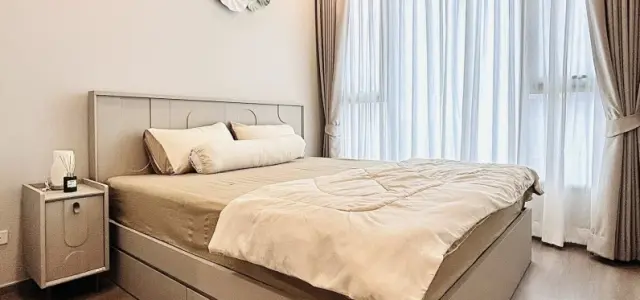 For rent Whizdom by the forestias ห้องแต่งพร้อมอยู่ โทนขาวสบายตา ราคาสบายกระเป๋า รีบมาจองเลย images