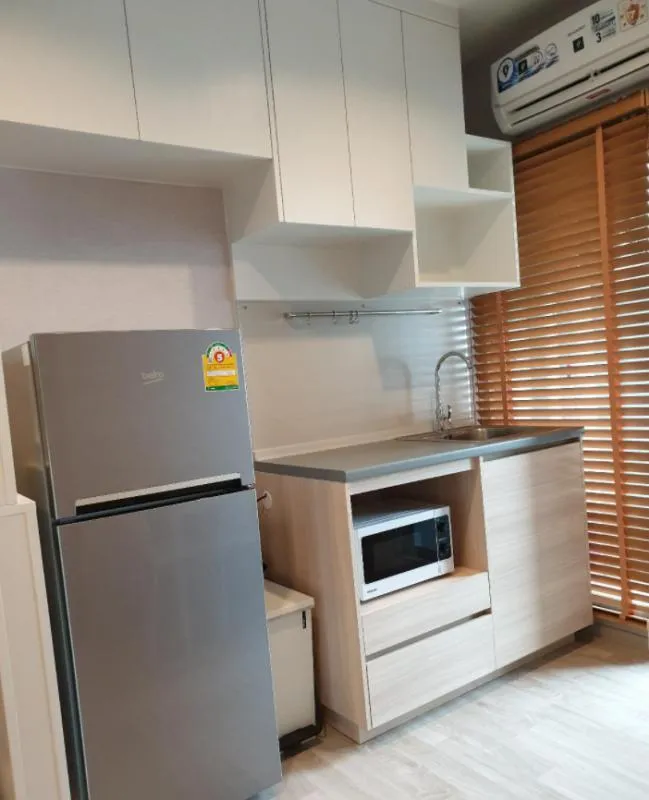 ขายด่วน Plum Condo Ramkhamhaeng Station เตียงไซด์ใหญ่สุดอลังการ นอนหลับสบาย ใครๆก็ชอบ